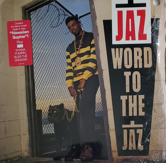 JAZ "Word To The Jaz" (LP Vinyl Album) RARE!!