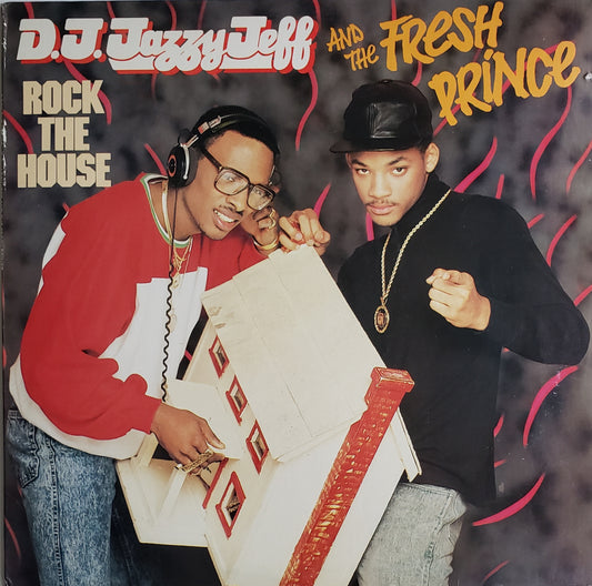 DJ Jazzy Jeff & The Fresh Prince – Rock The House (Vinyl LP Album) VINTAGE-RARE!!!