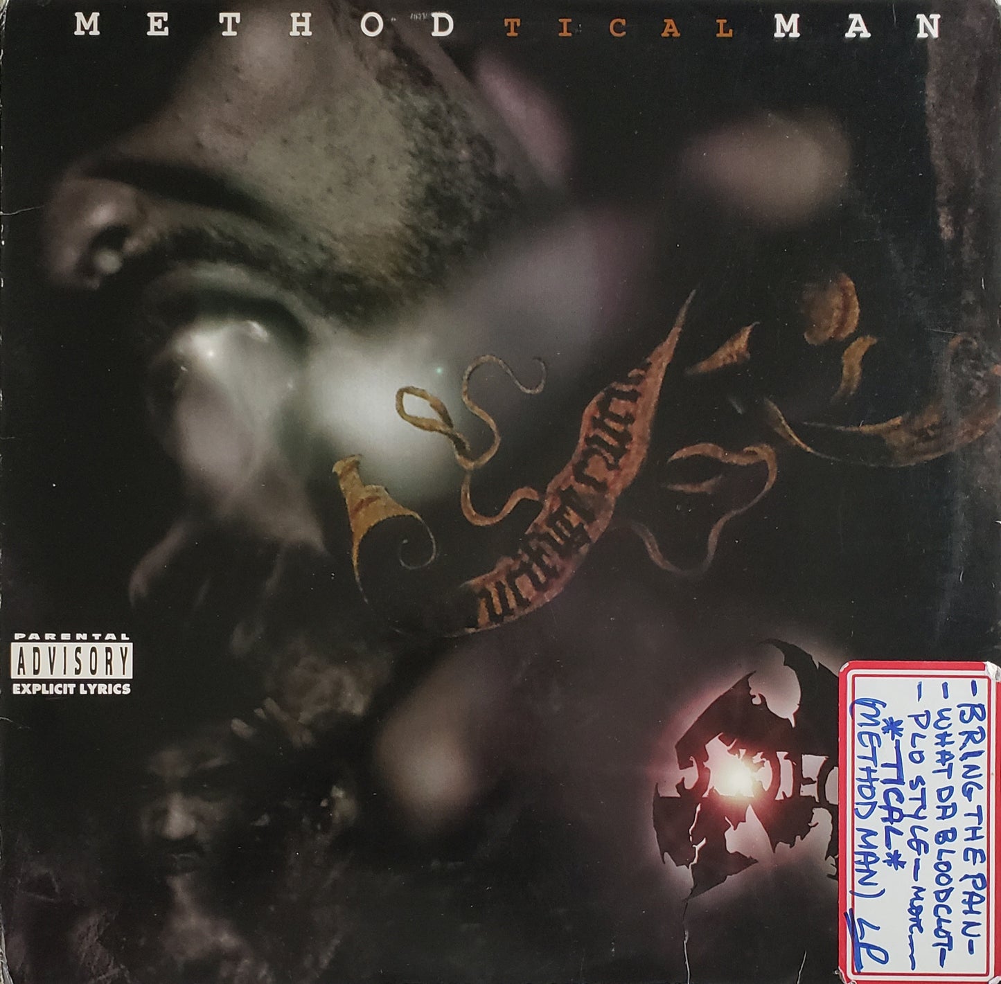 Method Man "Tical" (LP Vinyl Album)Vintage-RARE!!