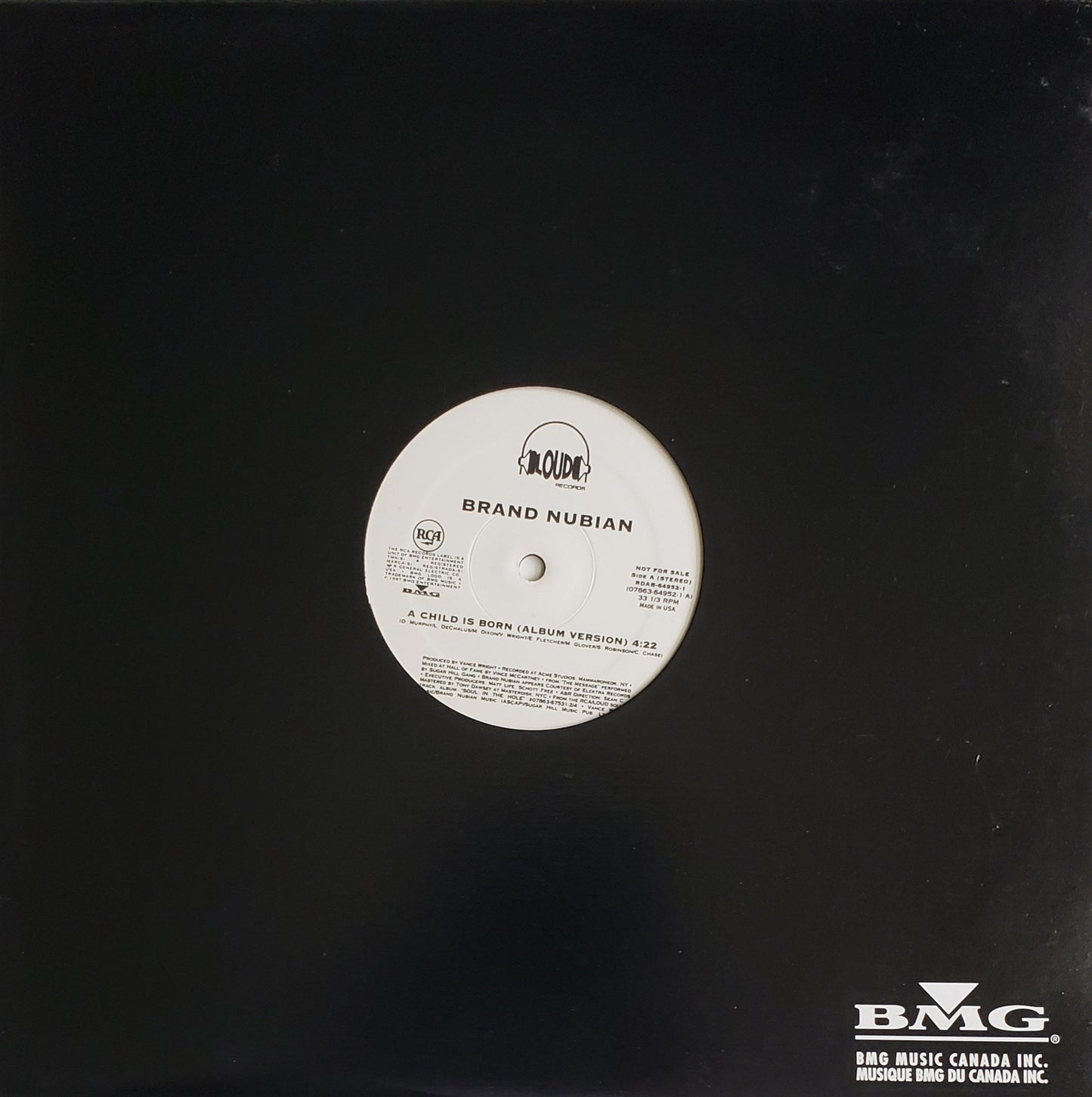 BRAND NUBIAN "A CHILD IS BORN" (12" VINYL) VINTAGE-RARE!!