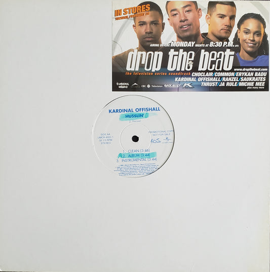 Kardinal Offishall/Saukrates/Michie Mee & Solitair "Drop The Beat/ Husslin" (12" Vinyl)