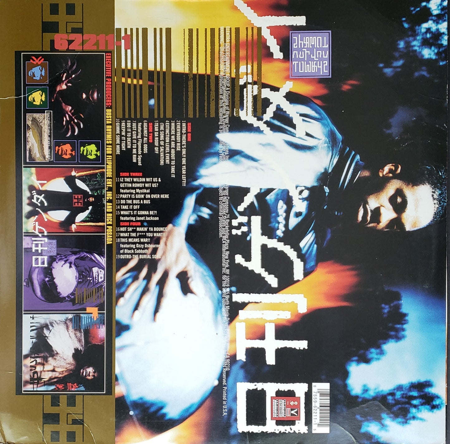 Busta Rhymes "Extinction Level Event- The Final World Front" (2X LP Vinyl)VINTAGE