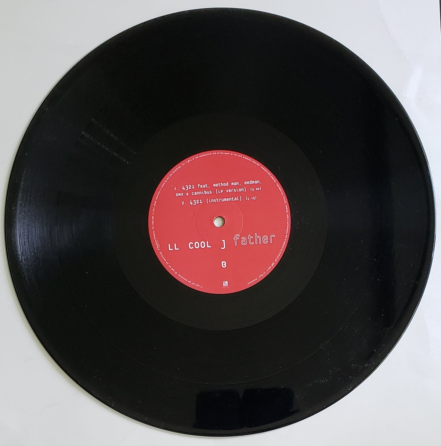 LL COOL J "Father/4321" (12" Vinyl)RARE!!
