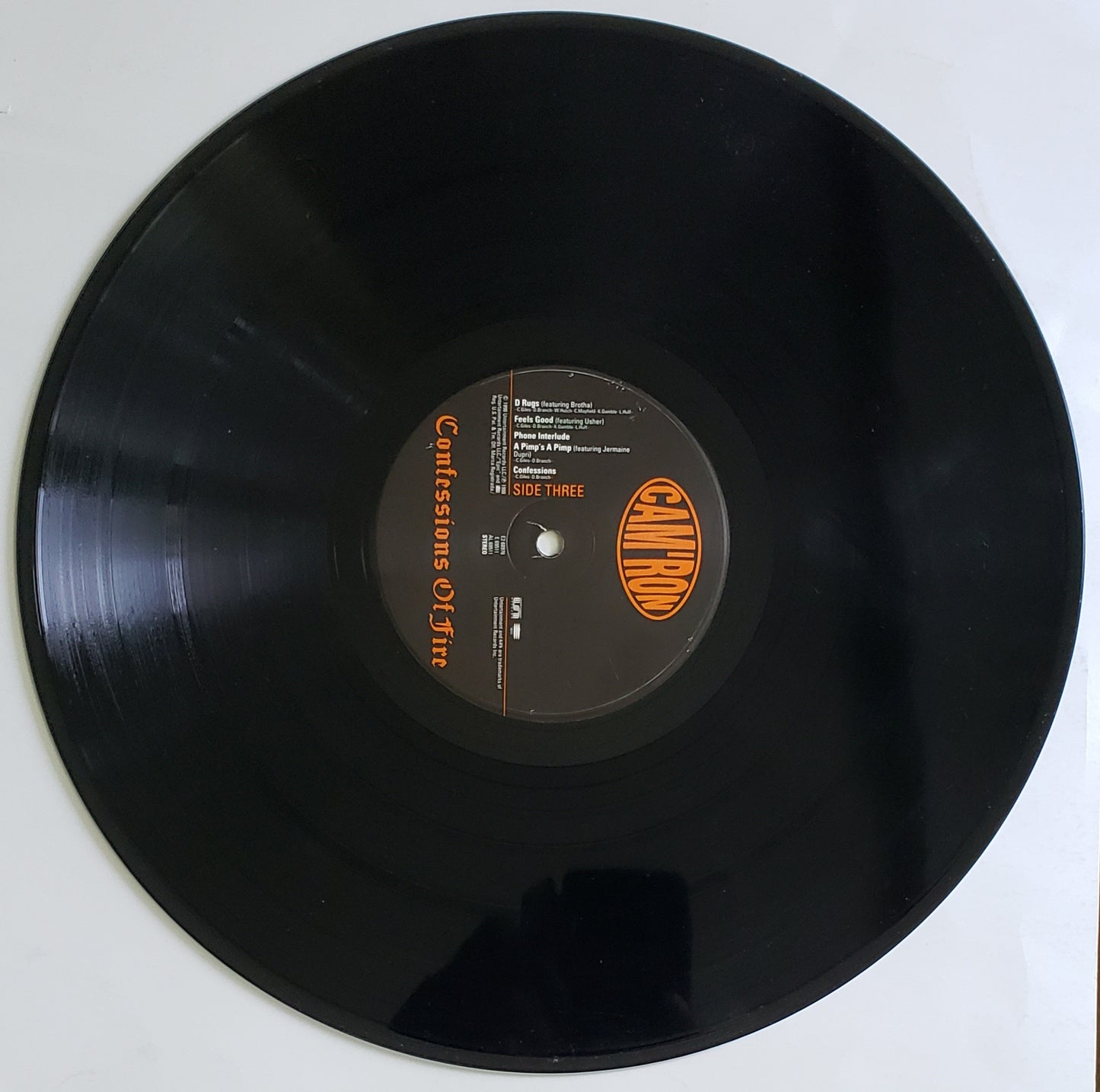 CAM'RON "Confessions Of Fire" (2X LP Vinyl) ORIGINAL!!