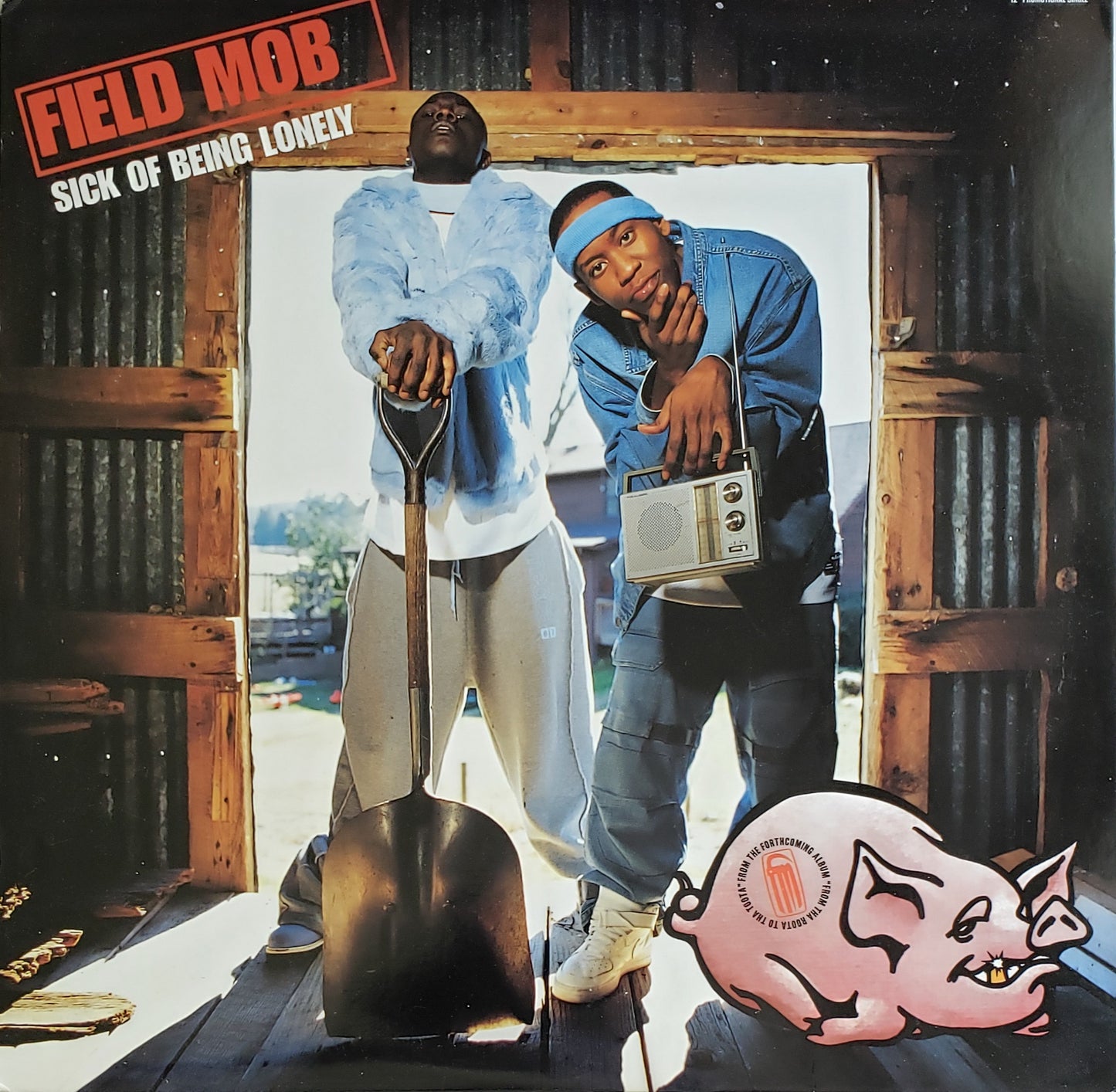 Field Mob – Sick Of Being Lonely (12" Vinyl) RARE!!
