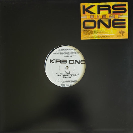 KRS-ONE – Hot/Get Yourself Up (12" Vinyl) RARE!!