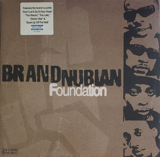 BRAND NUBIAN - FOUNDATION (2xLP Vinyl)VINTAGE- RARE!!