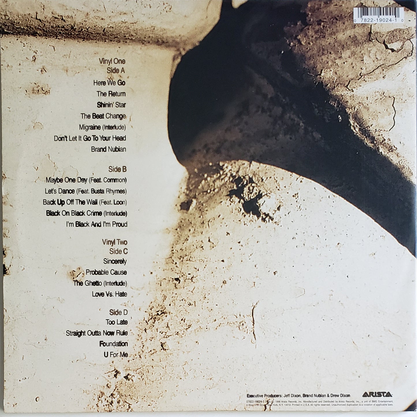 BRAND NUBIAN - FOUNDATION (2X LP Vinyl)VINTAGE- RARE!!