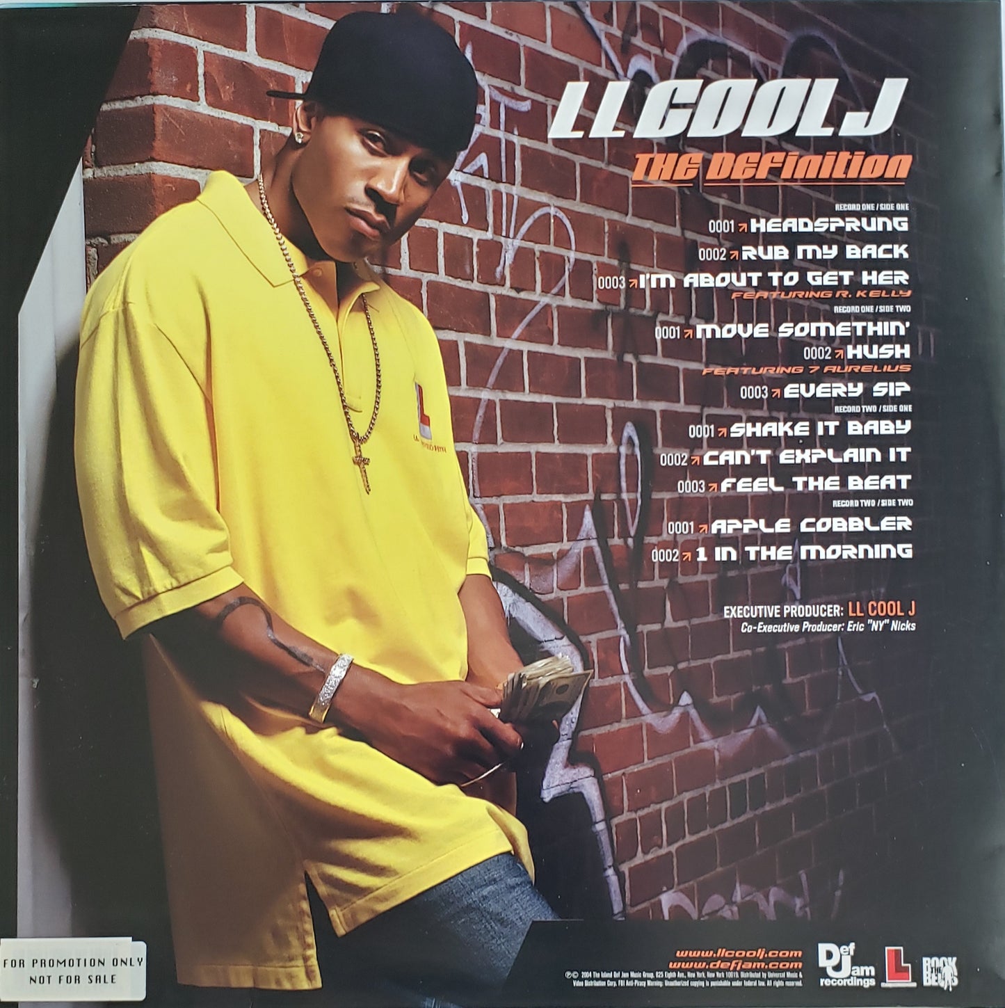 LL COOL J "The Definition" (2XLP Vinyl Album)