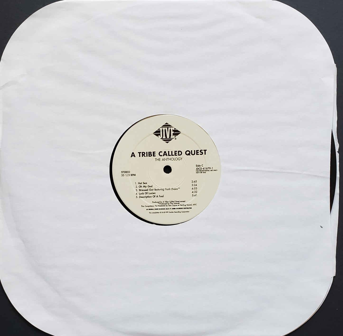 A Tribe Called Quest-"The Anthology" (2X LP Vinyl Record) ORIGINAL