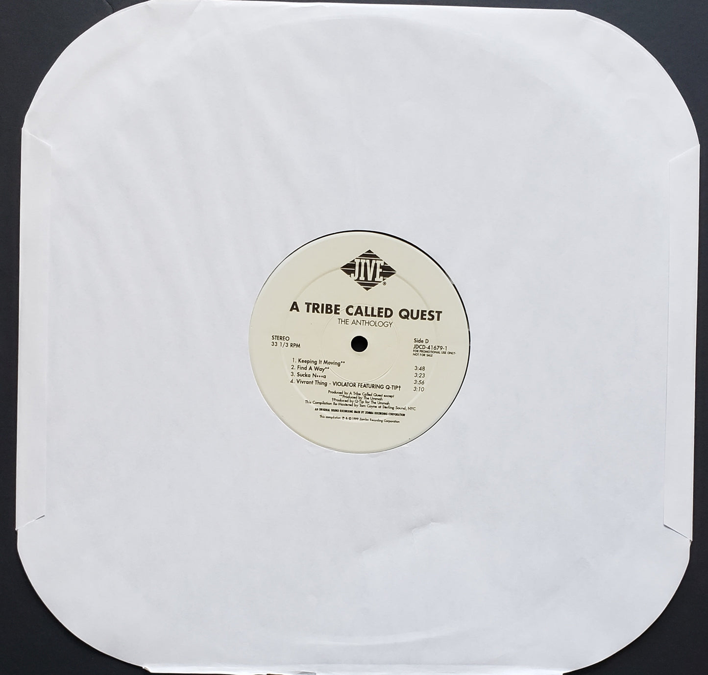 A Tribe Called Quest-"The Anthology" (2X LP Vinyl Record) ORIGINAL