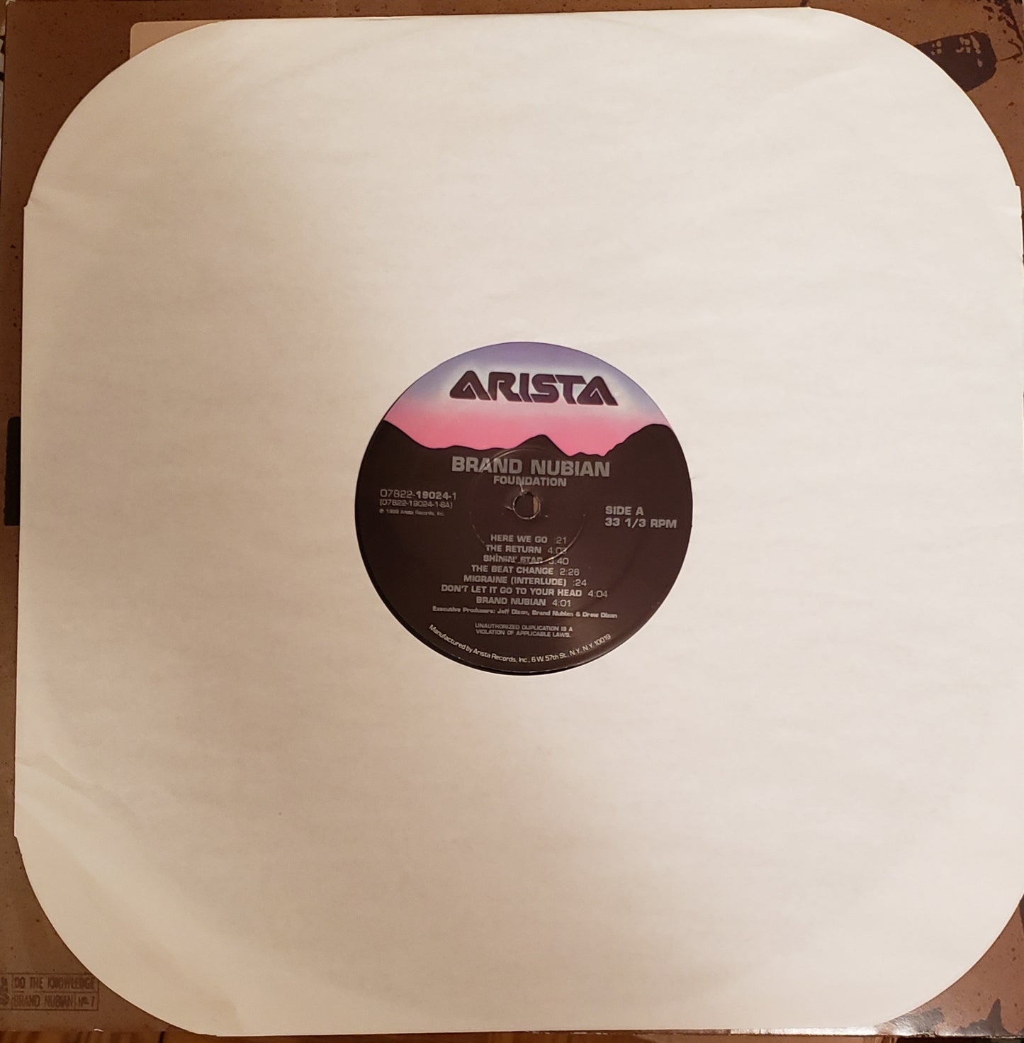 BRAND NUBIAN - FOUNDATION (2X LP Vinyl)VINTAGE- RARE!!