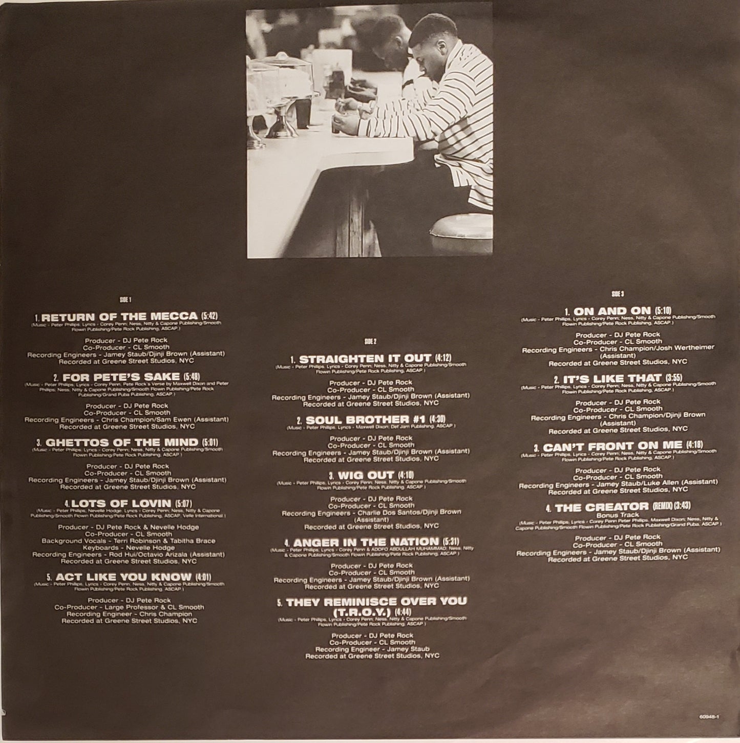 Pete Rock & C.L. Smooth-Mecca And The Soul Brother (2X LP Vinyl) ORIGINAL!!
