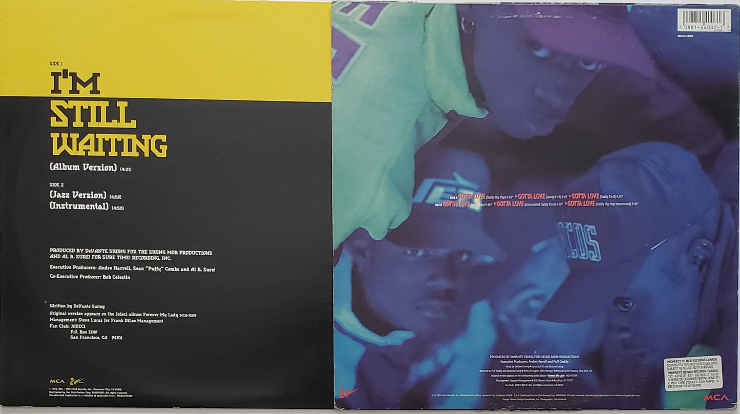 Jodeci "Gotta Love"/"I'm Still Waiting" 12"Vinyl (Double Pack)