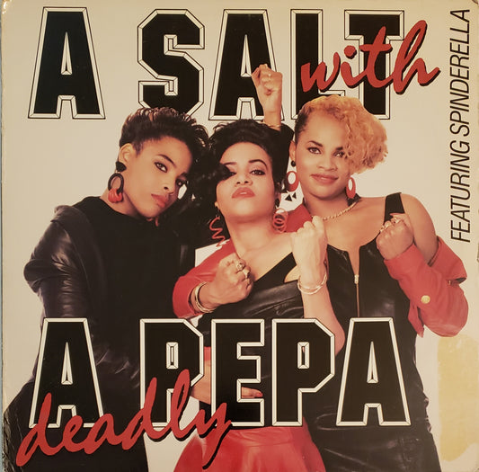 Salt 'N' Pepa "A Salt With A Deadly Pepa" (Vinyl LP) VINTAGE!!!