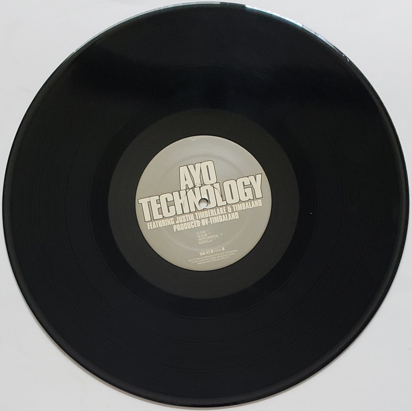 50 Cent- Ayo Technology feat. Justin Timberlake & Timbland (12" Vinyl) RARE!!!