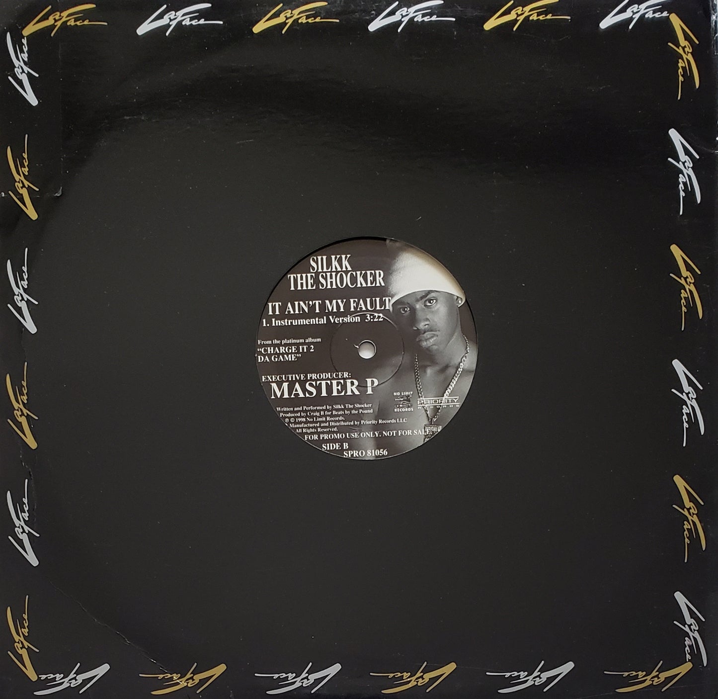 Silkk The Shocker "It Ain't My Fault" (12" Vinyl) Radio Version-RARE!!!