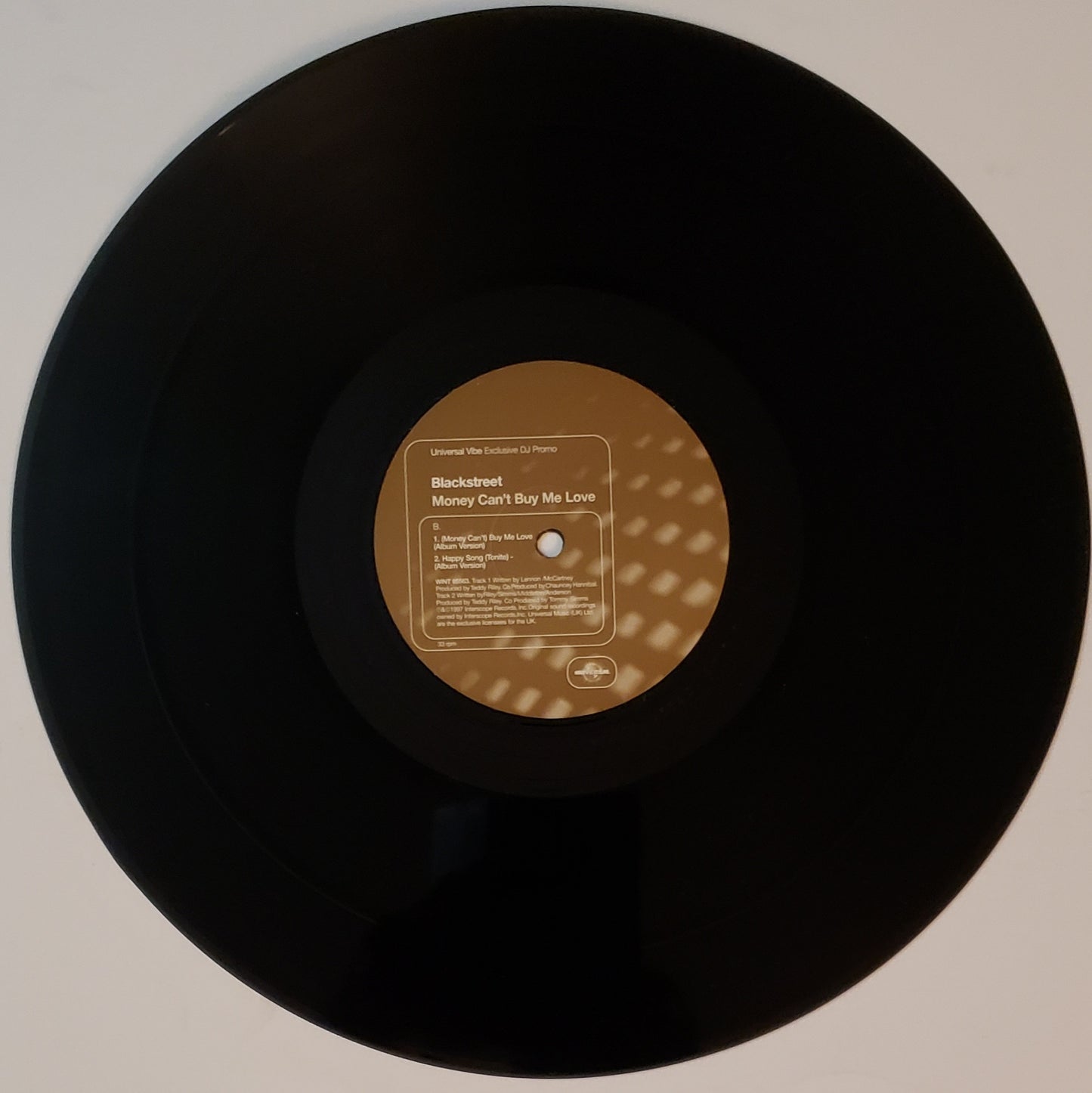 Blackstreet "Happy Song /(Tonite) Money Can't) Buy Me Love (12"Vinyl) UK-RARE!!