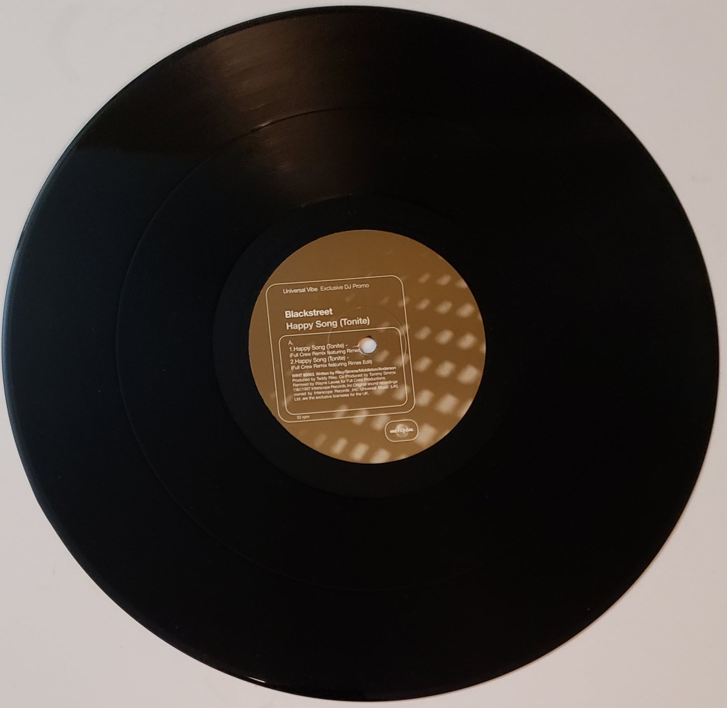 Blackstreet "Happy Song /(Tonite) Money Can't) Buy Me Love (12"Vinyl) UK-RARE!!