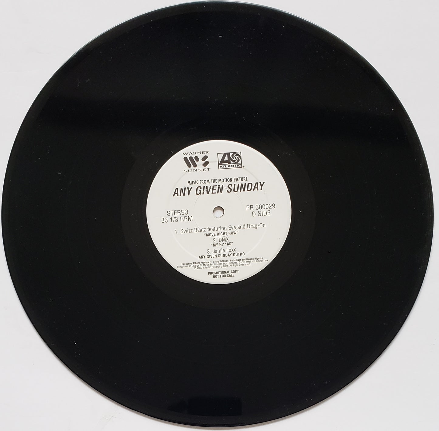 Music From The Motion Picture Any Given Sunday (3 x LP Vinyl Album)