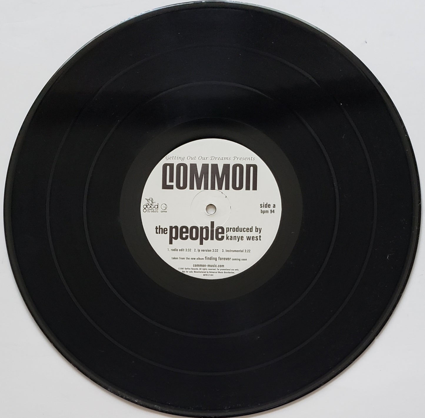 COMMON / KANYE WEST "THE PEOPLE / THE GAME" (12" Vinyl) RARE!!!