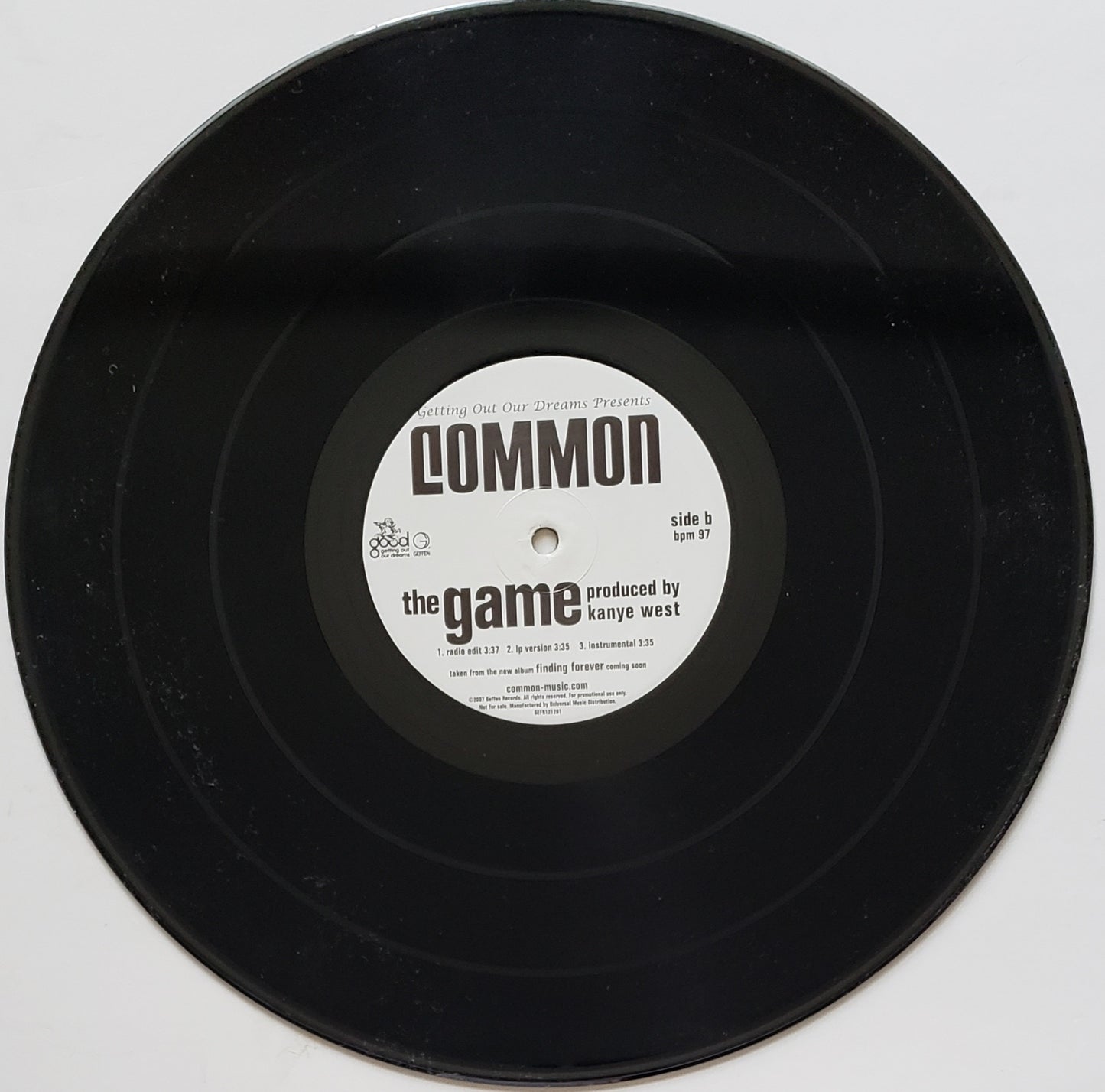 COMMON / KANYE WEST "THE PEOPLE / THE GAME" (12" Vinyl) RARE!!!