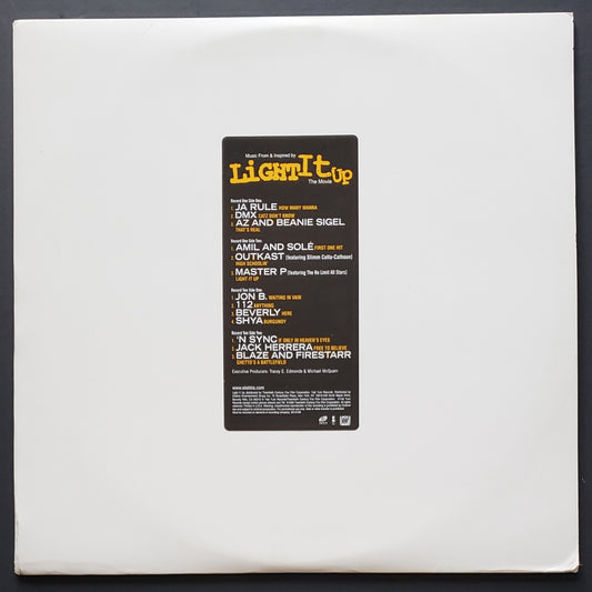 Music From And Inspired By Light It Up The Movie (2X LP Vinyl) RARE!!