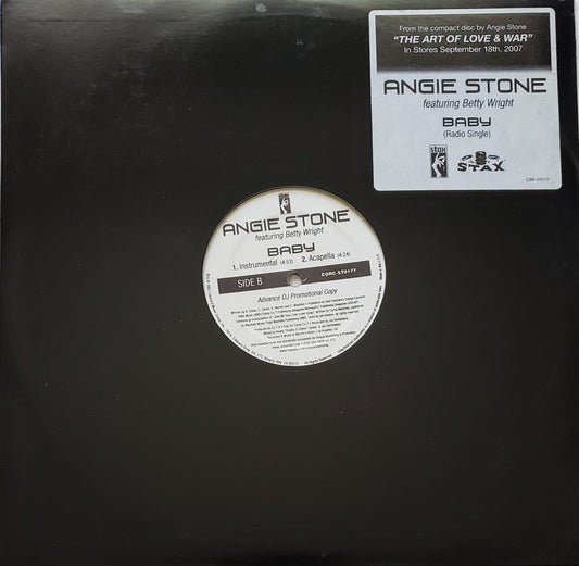 Angie Stone Featuring Betty Wright – Baby (12" Vinyl) RARE!!!