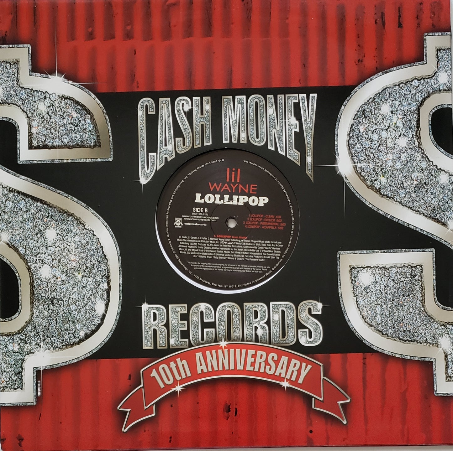 Lil Wayne "A Milli /Lollipop"(12" Vinyl) CLASSIC!!!