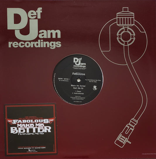 Fabolous - Make Me Better featuring Ne-Yo (12" Vinyl) RARE!!!