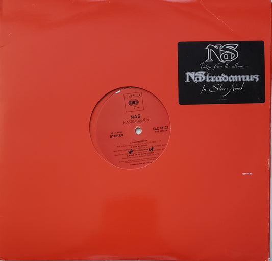 Nas "Nastradamus" (2X LP Vinyl ALBUM) Clean Edits(ORIGINAL) RARE!!!