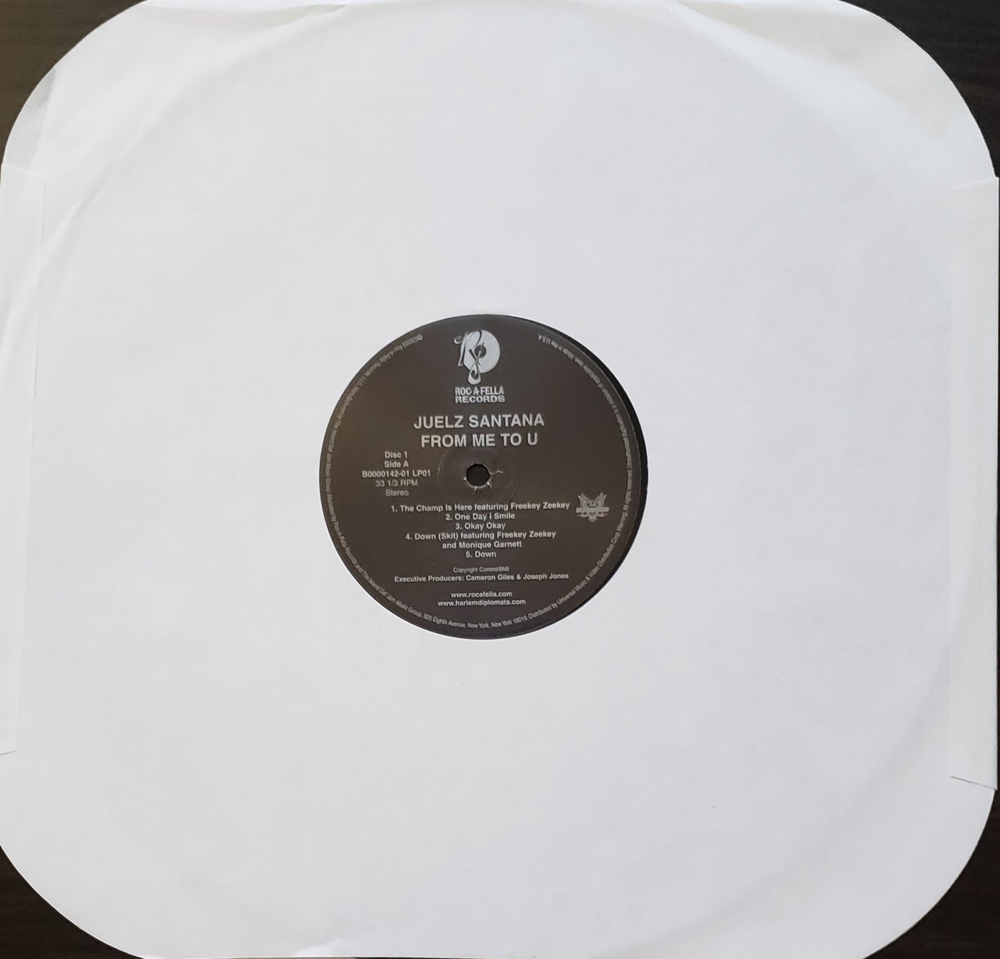 JUELZ SANTANA "FROM ME TO U" (2 x LP VINYL ALBUM)