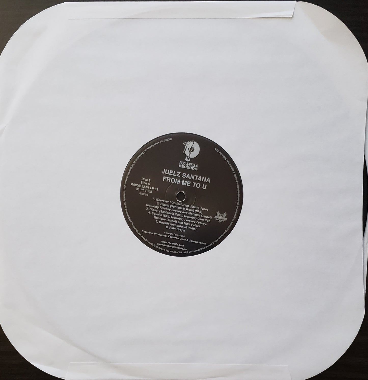 JUELZ SANTANA "FROM ME TO U" (2 x LP VINYL ALBUM)