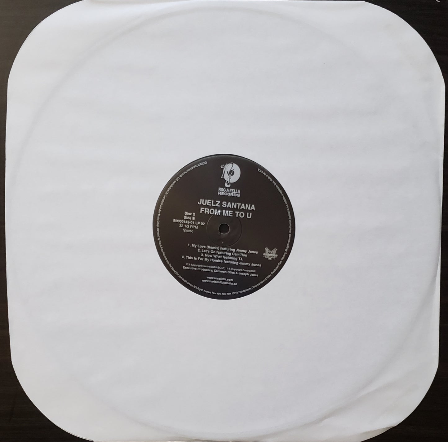 JUELZ SANTANA "FROM ME TO U" (2 x LP VINYL ALBUM)