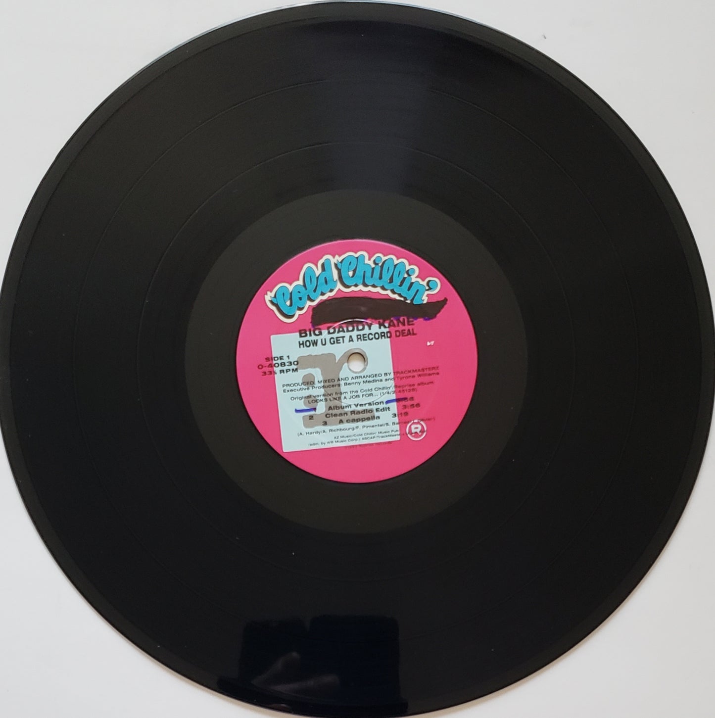 Big Daddy Kane "How U Get A Record Deal/Here Comes Kane" (12" Vinyl)RARE!!!