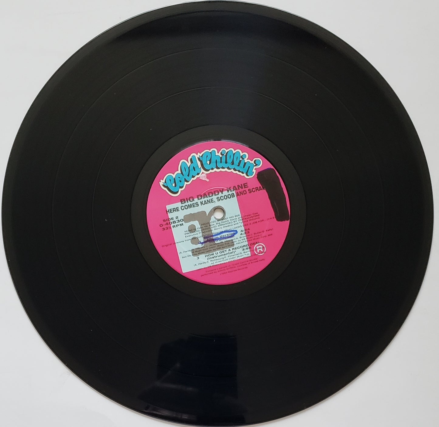 Big Daddy Kane "How U Get A Record Deal/Here Comes Kane" (12" Vinyl)RARE!!!