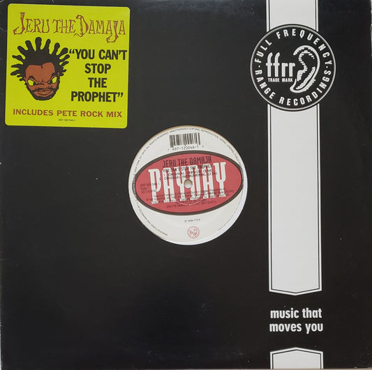 Jeru The Damaja "You Can't Stop The Prophet " (12" Vinyl)VINTAGE-RARE!!