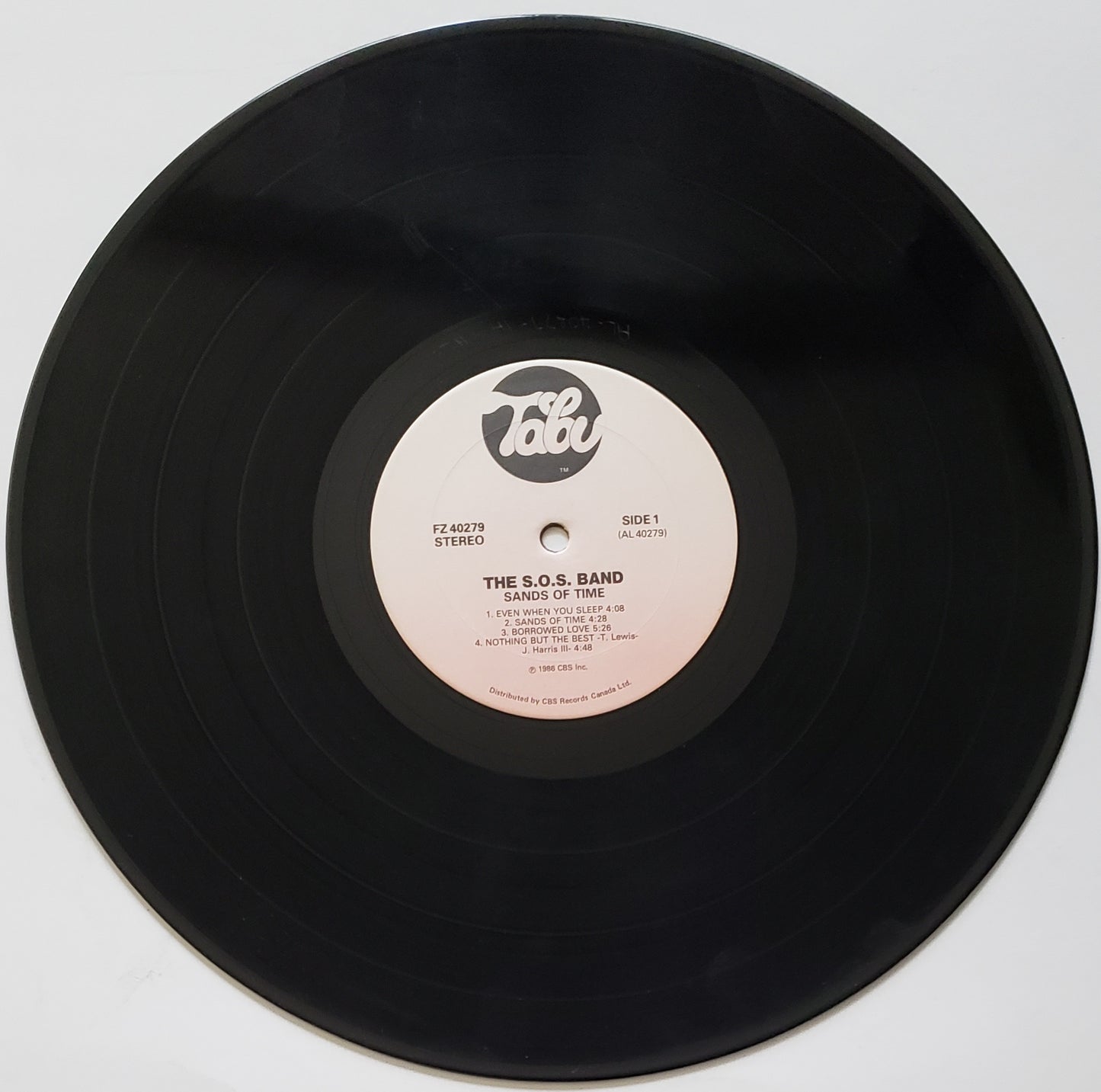 THE S.O.S. BAND "Sands Of Time"(Vinyl LP Album)