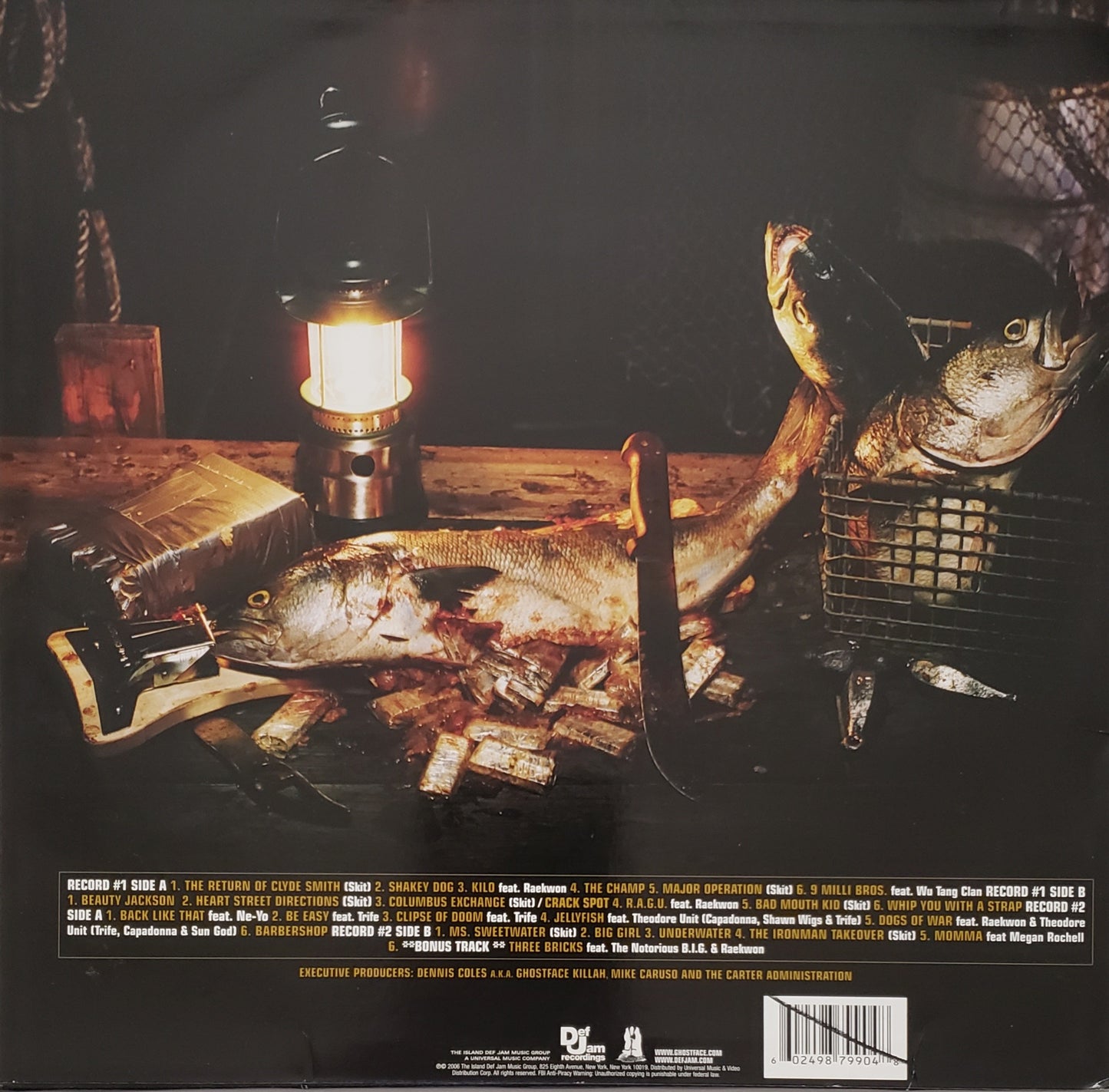 GHOSTFACE KILLAH "FISHSCALE" ((2X LP Vinyl RARE!!!