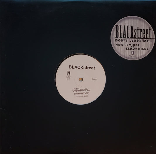 BLACKstreet-DON'T LEAVE ME (New Remixes-12"Vinyl Record)RARE!!