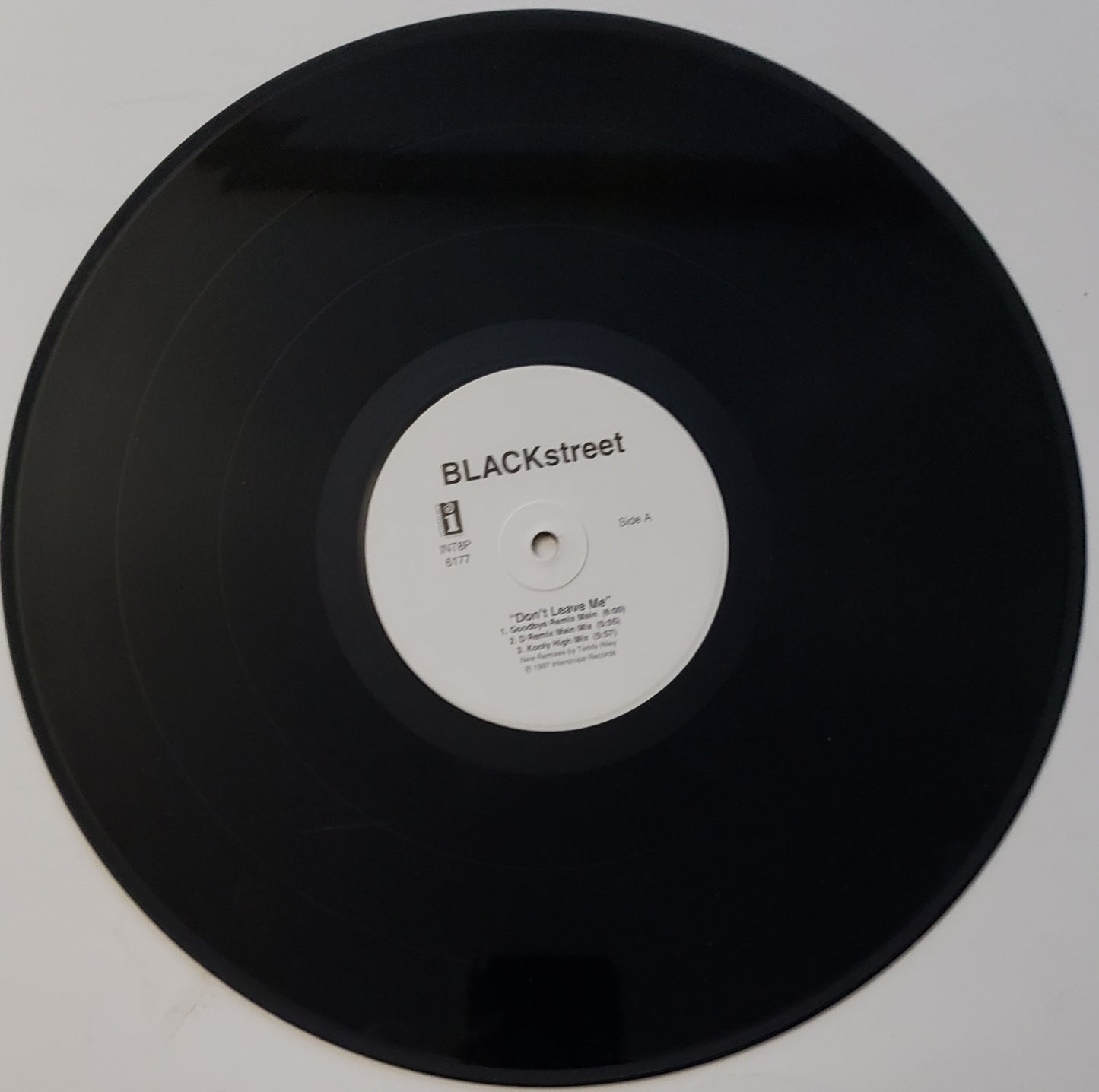 BLACKstreet-DON'T LEAVE ME (New Remixes-12"Vinyl Record)RARE!!