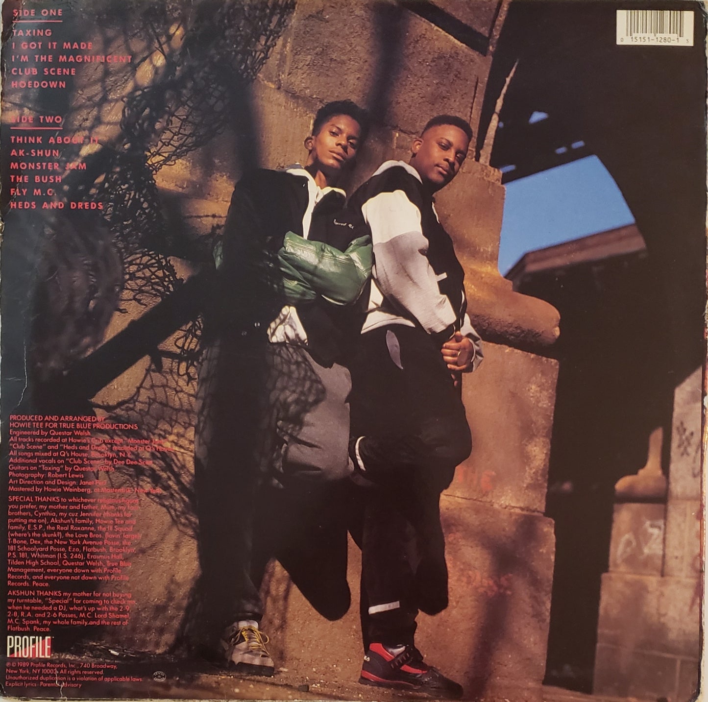 Special Ed Youngest in Charge (Vinyl LP Album) VERY RARE VINTAGE