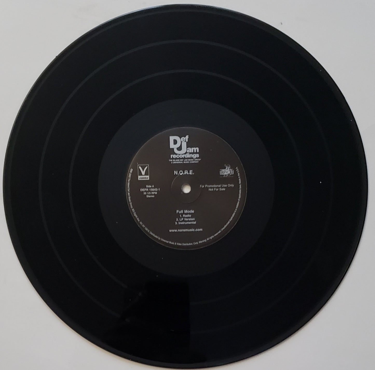 N.O.R.E. "Full Mode / Nothin' (Remix) 12" Vinyl-VINTAGE