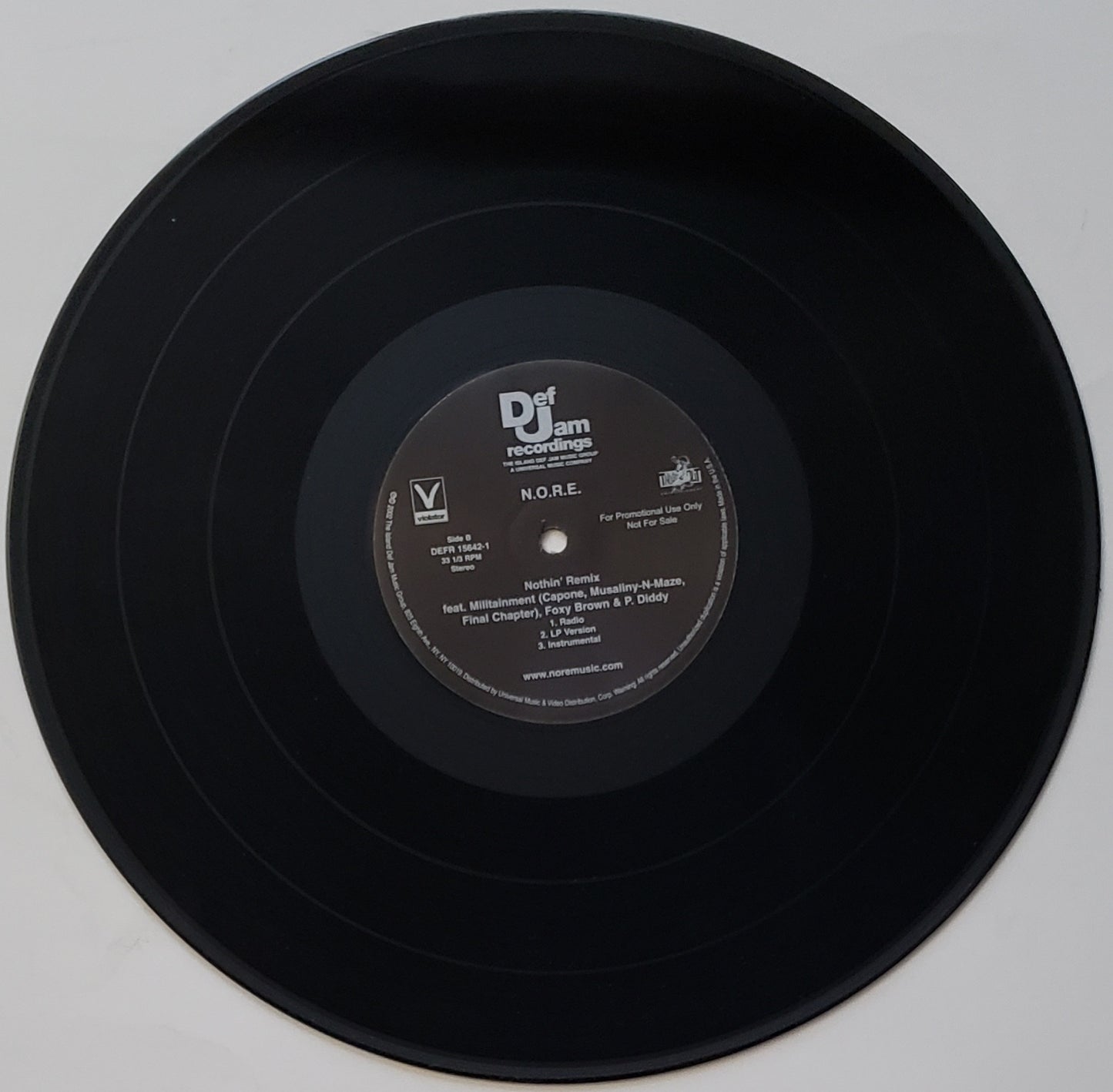 N.O.R.E. "Full Mode / Nothin' (Remix) 12" Vinyl-VINTAGE