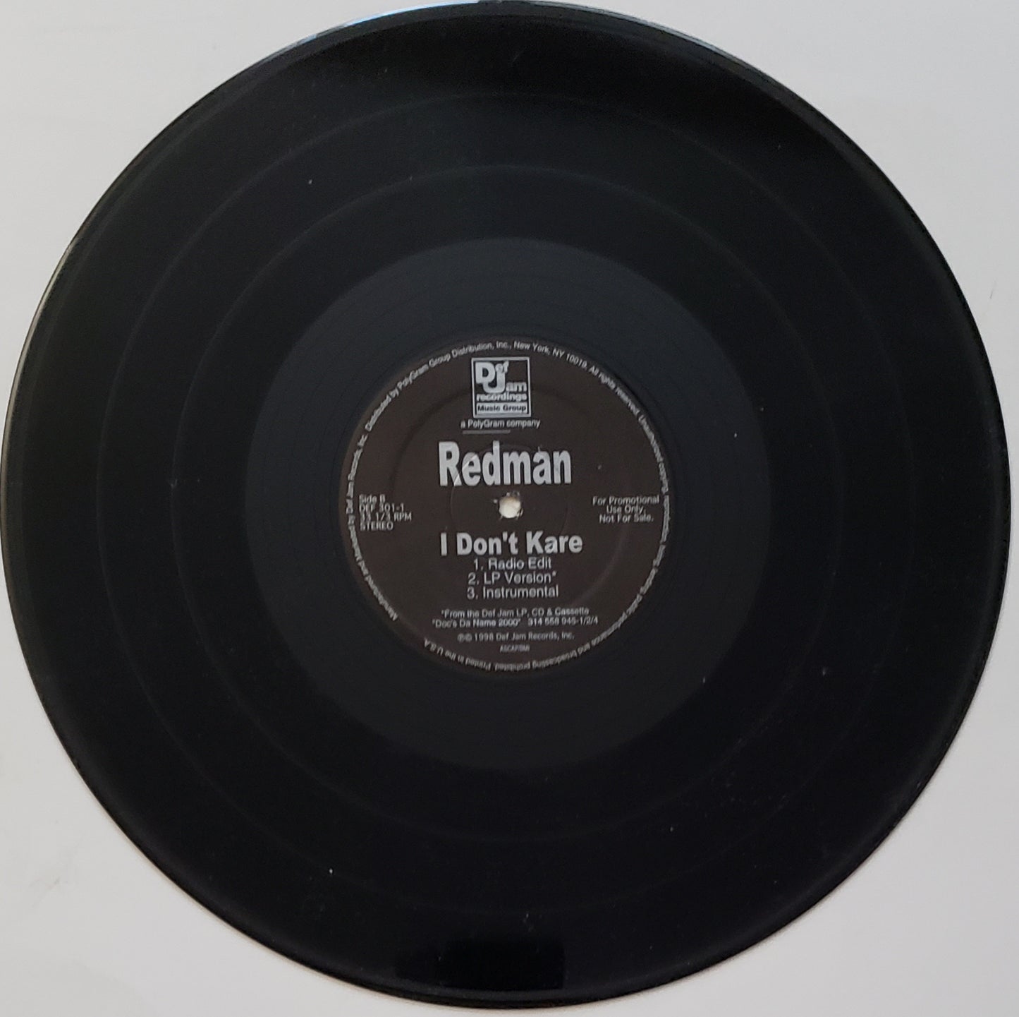 REDMAN & BUSTA RHYMES "DA GOODNESS / I DON'T KARE "(12" Vinyl)RARE!!!