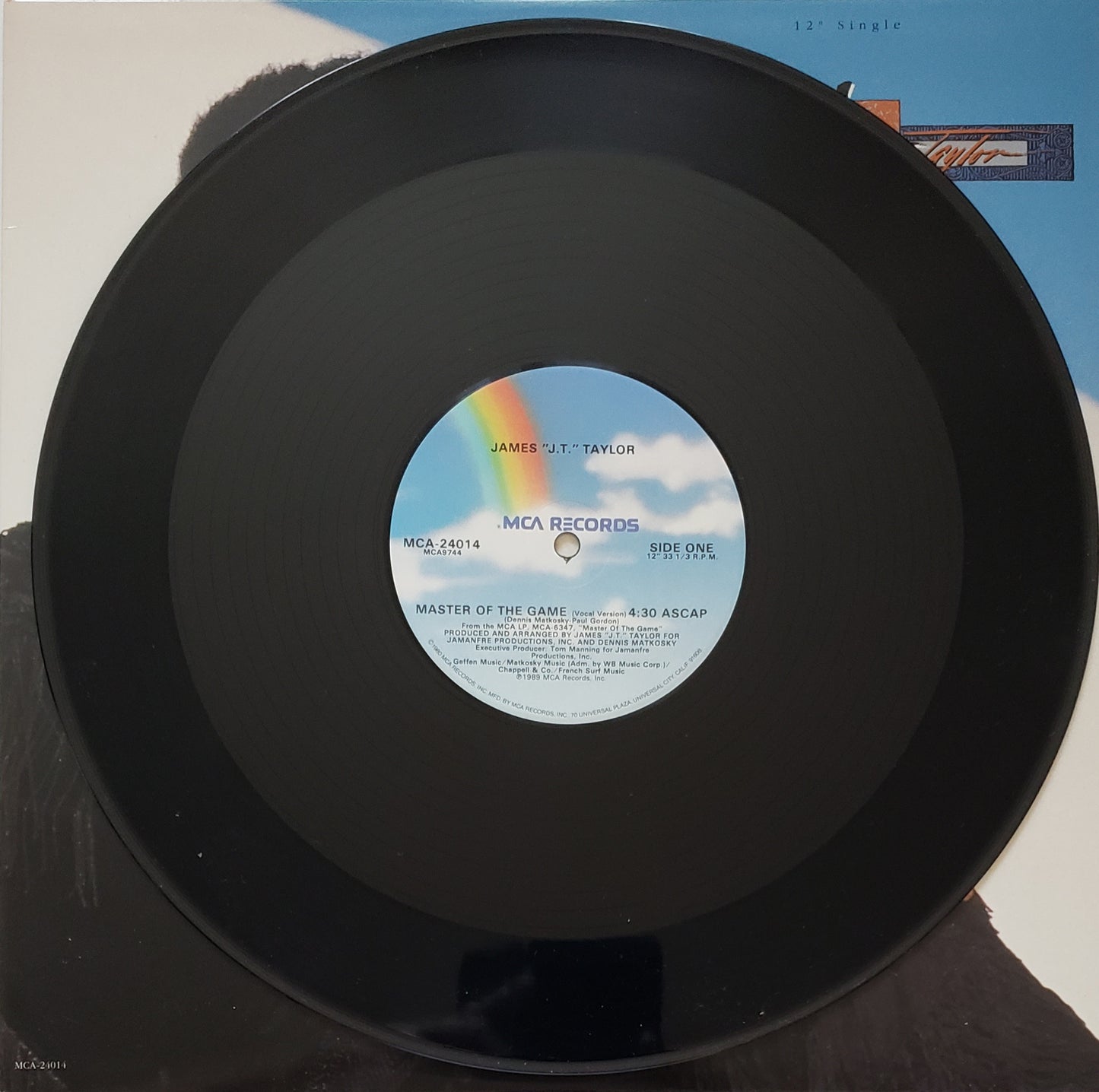 James JT Tylor "Master Of The Game / Sister Rosa" (12" Vinyl Record)