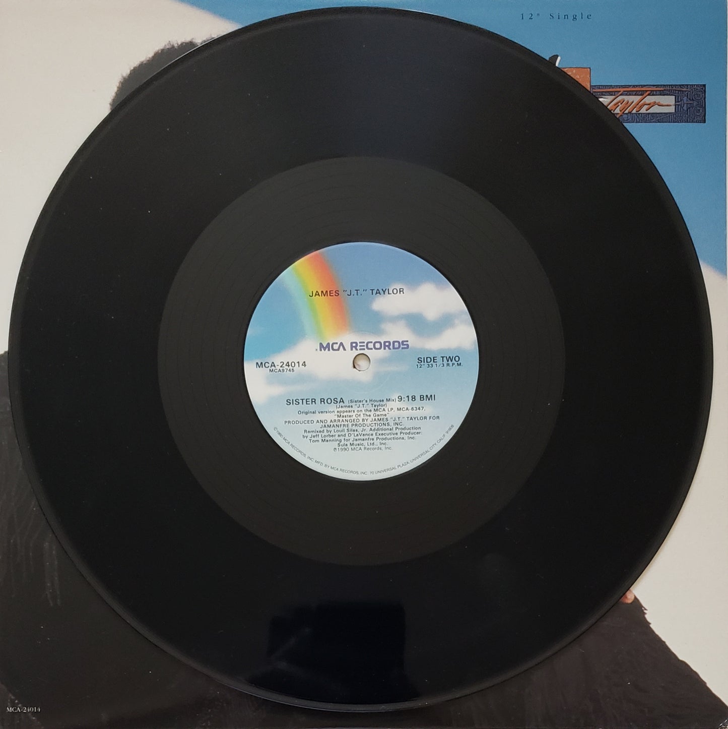James JT Tylor "Master Of The Game / Sister Rosa" (12" Vinyl Record)