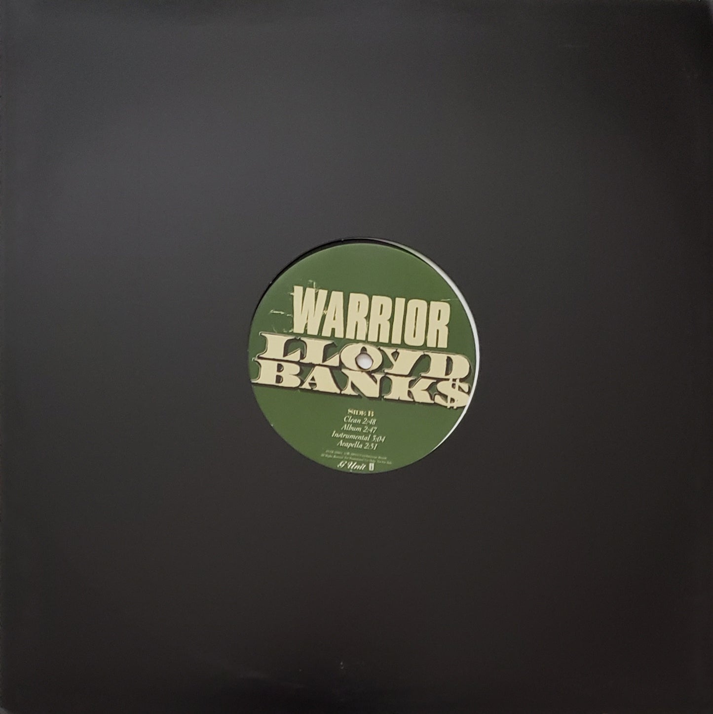 Lloyd Banks Ft. Eminem, 50 Cent, & Nate Dogg Warrior Part 2(12") RARE!!!