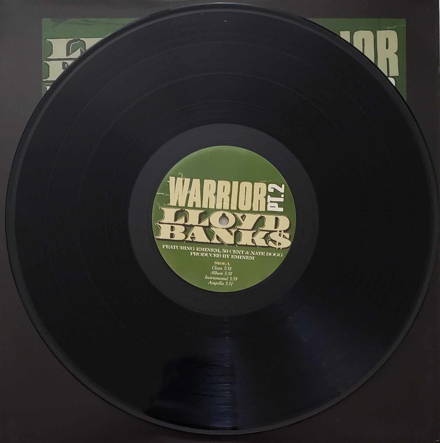 Lloyd Banks Ft. Eminem, 50 Cent, & Nate Dogg Warrior Part 2(12") RARE!!!