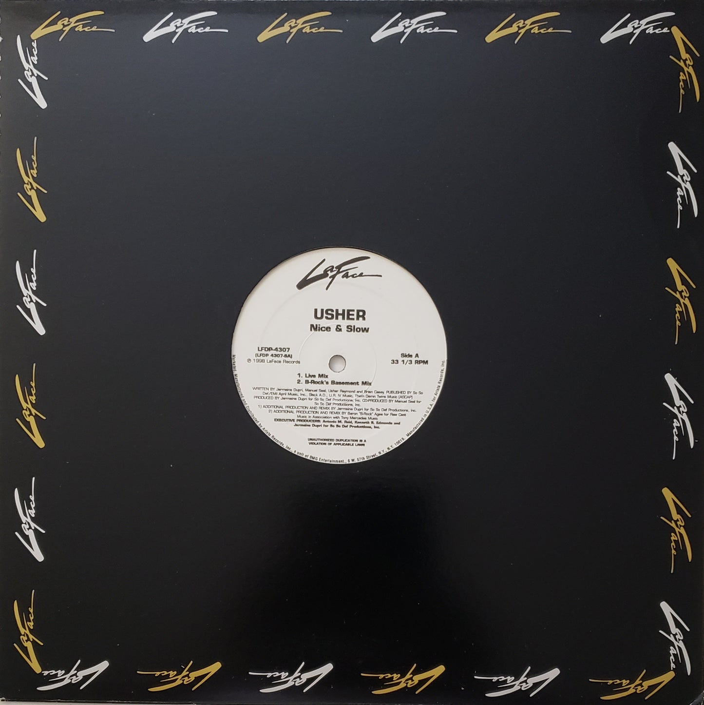 USHER "Nice & Slow/You Make Me Wanna" (12" Vinyl) ORIGINAL-RARE!!